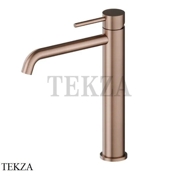 Newform X-Steel 316 Смеситель для раковины средний, без гарнитура 69614X.59.067, PVD Brushed copper bronze
