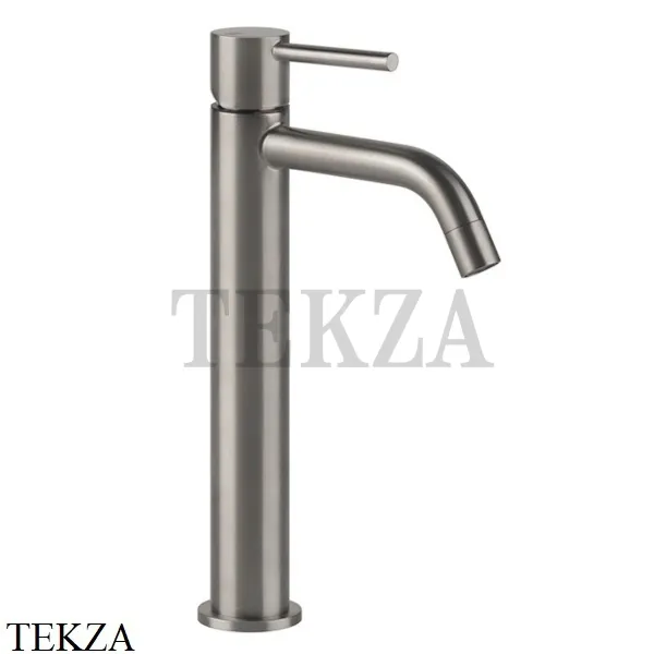Gessi Emporio Via Tortona Смеситель для раковины высокий, без сливного гарнитура 18604-149, Finox Brushed Nickel