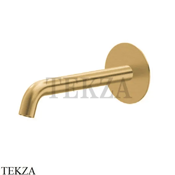 Newform X-Steel 316 Излив для раковины настенный 180 см 29499X.59.097, PVD Brushed gold