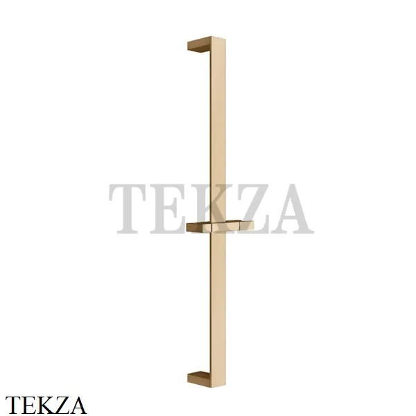 Gessi Rettangolo shower Штанга для ручной лейки с держателем 20144-735, Warm Bronze PVD