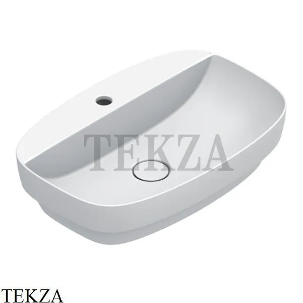 Catalano Alvea Раковина полувстраиваемая, без перелива 0625601021, белый матовый