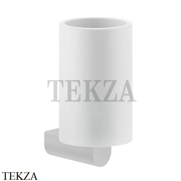 Gessi RILIEVO Стакан настенный, композит белый 59507-279, белый матовый