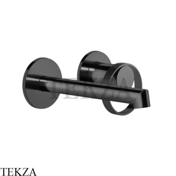 Gessi ANELLO Смеситель для раковины, с коротким изливом, внешняя часть 63381-706, Black Metal PVD