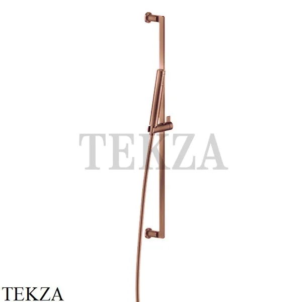 Gessi INCISO SHOWER Душевой гарнитур, штанга, стержневой душ 58145-708, Copper Brushed