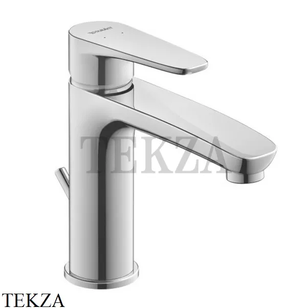 Duravit B.1 Смеситель для раковины, с донным клапаном B11020001010, хром глянец