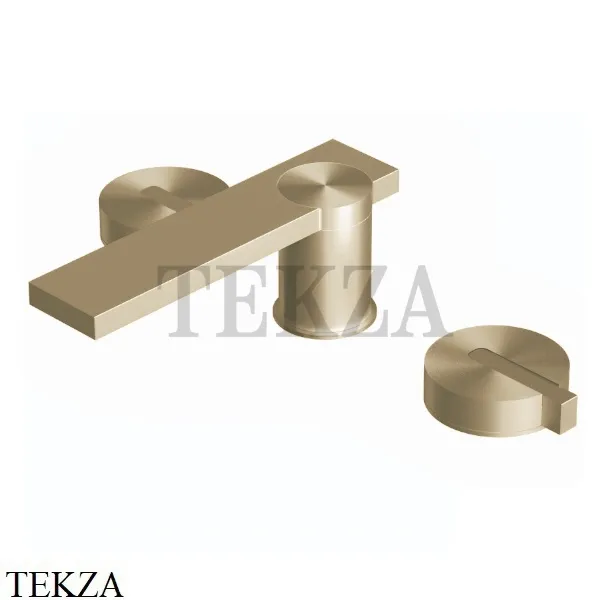 Ritmonio Dot316 Смеситель для раковины, без донного клапана PR50AE201 ICX, Champagne Stainless Steel