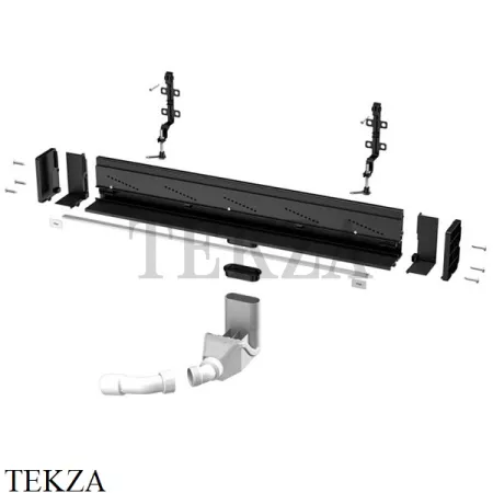 Viega Visign Advantix Vario Душевой лоток встраиваемый в стену, высота 160 см 736552