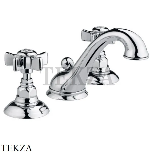Nicolazzi DAMES ANGLAISES Смеситель для раковины с донным клапаном, 1408CR18, хром