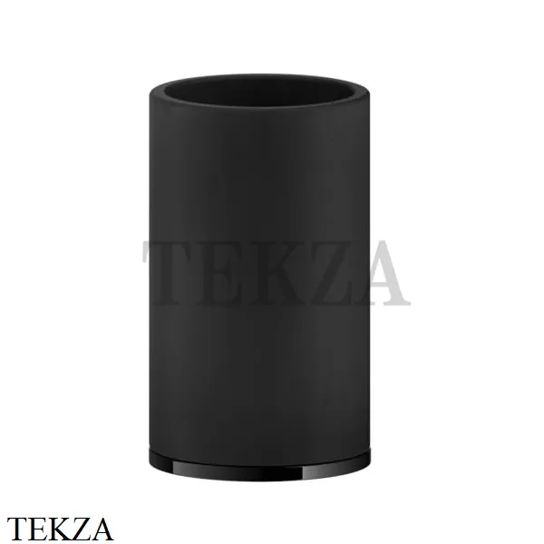 Gessi INCISO accessories Стакан настольный, композит черный 58532-706, Black Metal PVD