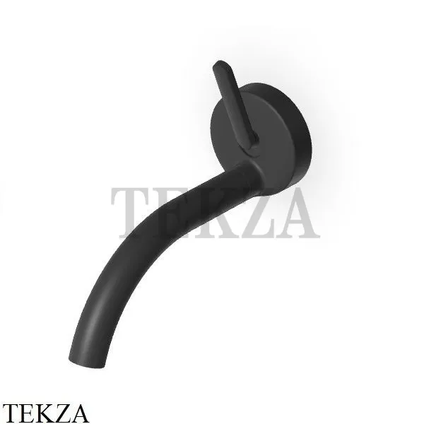 Zucchetti Isy22 Смеситель для раковины 20 см, внешняя часть ZIS1733.N6, черный матовый
