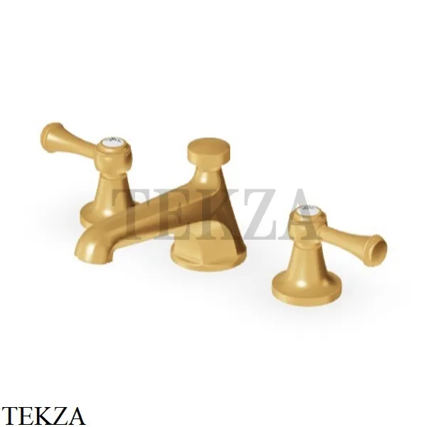 Zucchetti Agora Classic Смеситель для раковины с донным клапаном ZAL407.C41, brushed gold