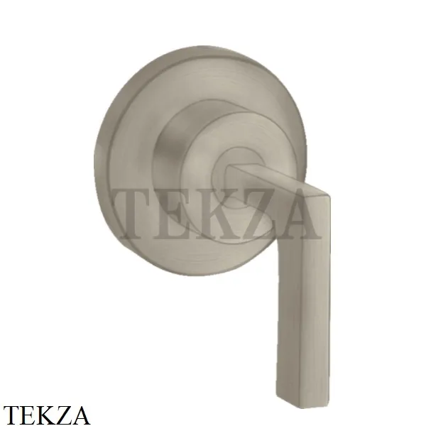 Axor Citterio Запорный вентиль с рычаговой рукояткой, внешняя часть 39960820, Brushed Nickel