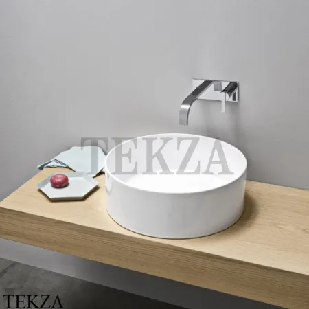 NIC Design OVVIO Раковина накладная 45, без перелива 001 449 003, белый матовый