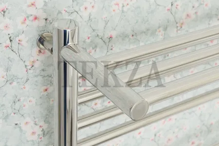 Сунержа Богема с полкой+ 800х500 полотенцесушитель водяной 071-0223-8050, Сатин нерж. сталь