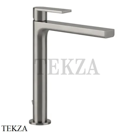 Gessi Emporio Via manzoni Смеситель для раковины высокий, с донным клапаном 38603-149, Finox Brushed Nickel