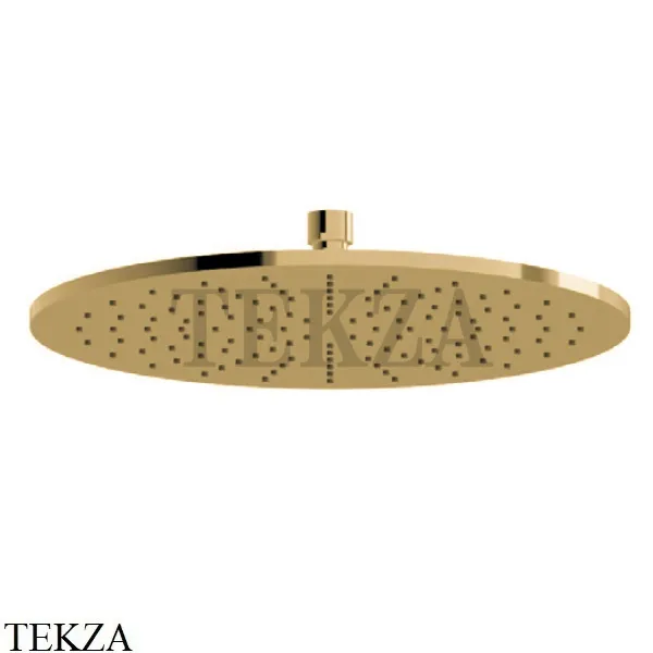 Newform Верхняя круглая лейка D300, без кронштейна 26534.35.099, Silky gold