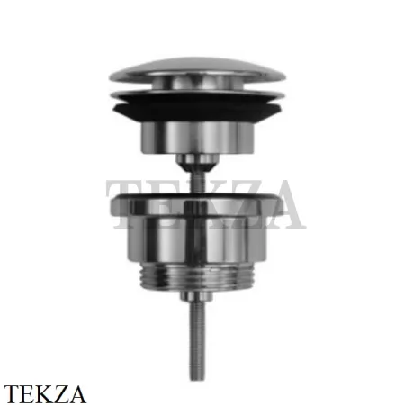 Duravit Донный клапан для раковины 0050521000, нажимной, хром глянец