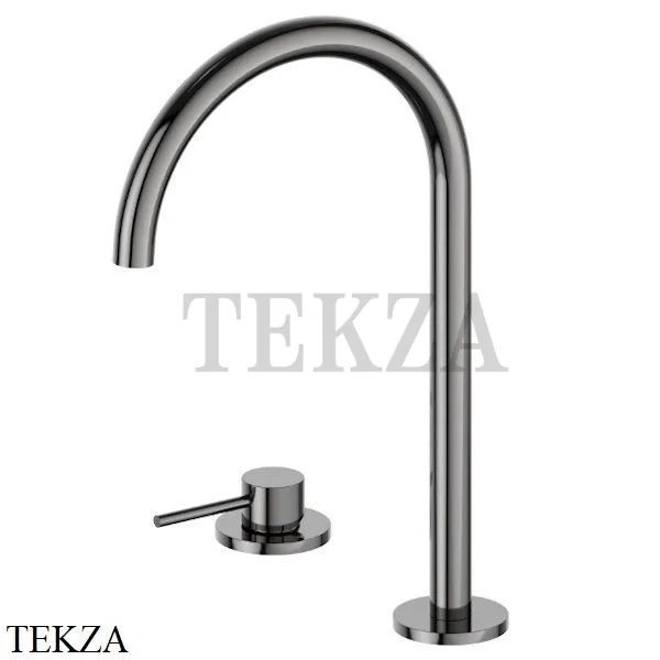 Newform XT Смеситель для раковины высокий, без гарнитура 4220.58.063, PVD Gun metal
