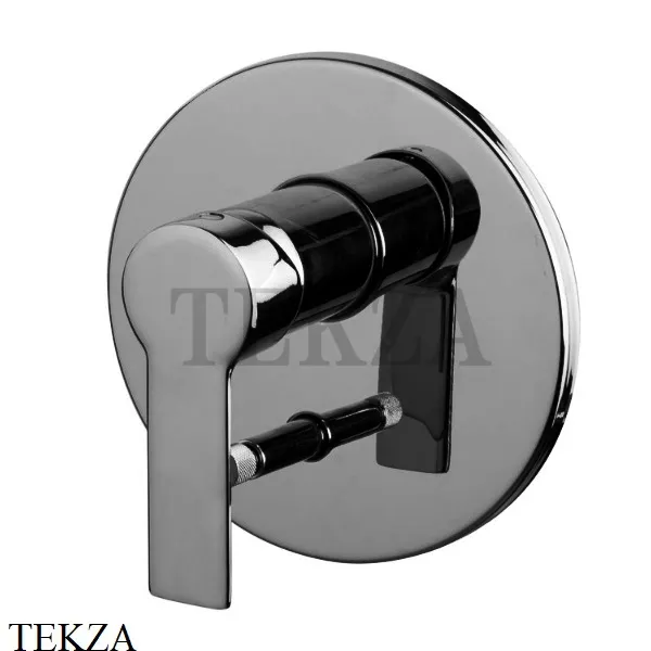 FIMA Carlo Frattini MAST Смеситель для душа, внешняя часть, F3139X2CS, Brushed black chrome