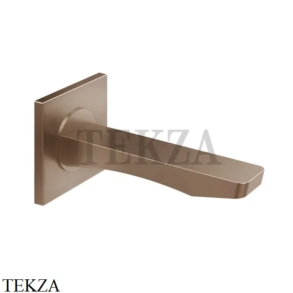 Gessi RILIEVO Излив для ванны настенный 59103-708, Copper Brushed