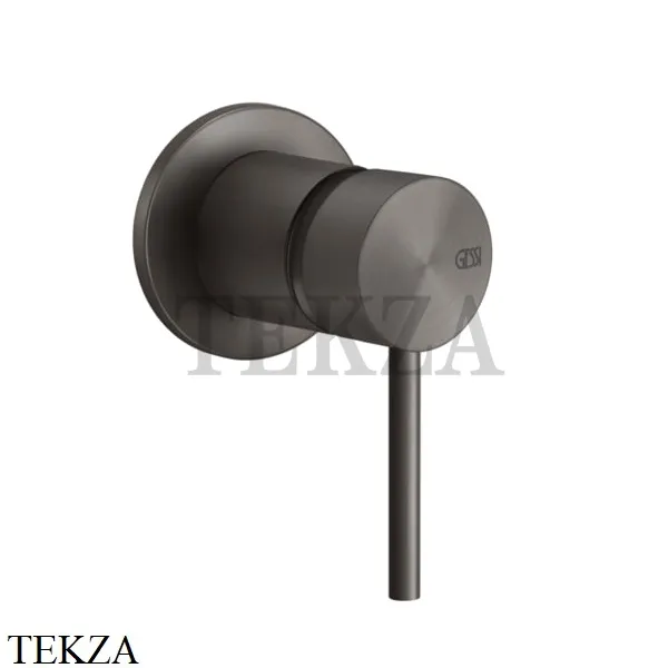 Gessi 316 SHOWER Смеситель для душа, внешняя часть 54019-707, Black Metal Brushed