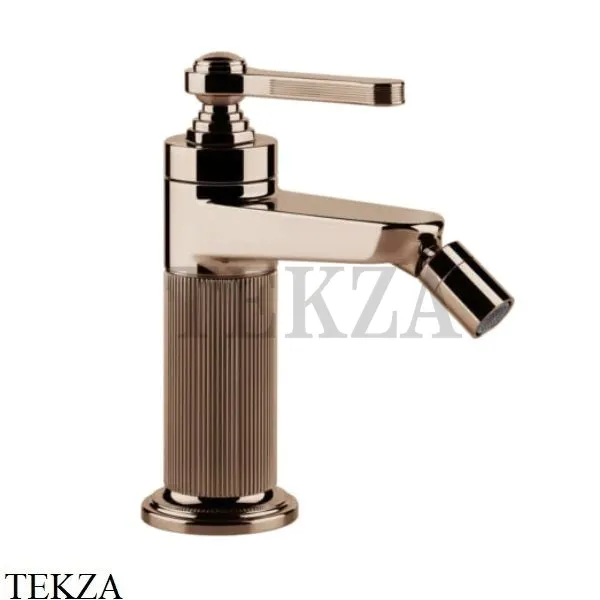 Gessi VENTI20 Смеситель для биде с донным клапаном 65007-030, Copper глянец