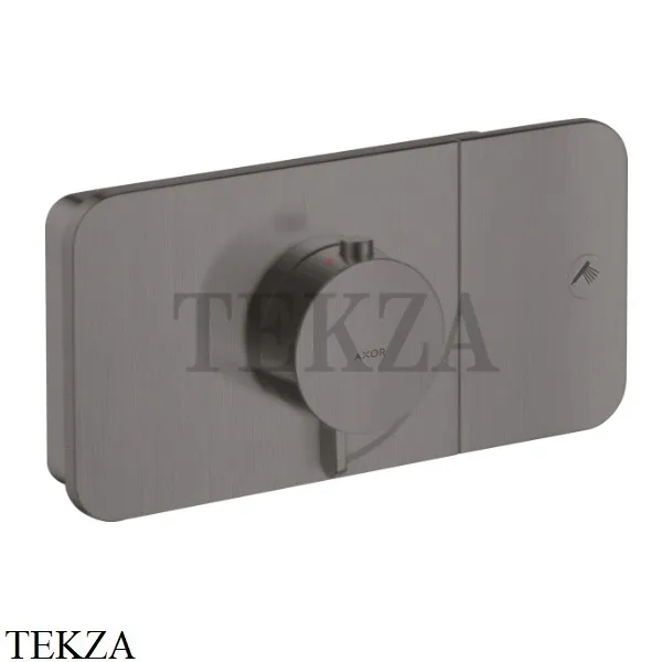Axor ONE Термостат для душа 1 поток, внешняя часть 45711340, Brushed Black Chrome