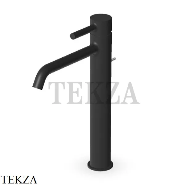 Zucchetti Pan Смеситель для раковины, с донным клапаном ZP6218.N1, черный goffrato