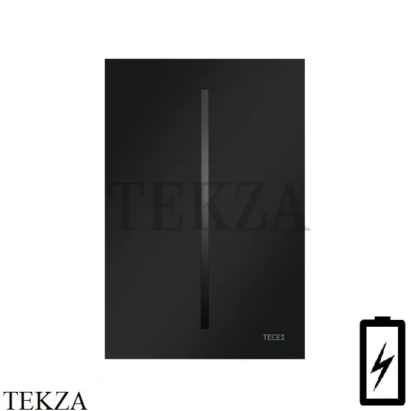 TECEfilo-Velvet Панель смыва писсуара, батарейка 7,2 В, Nero Ingo 9, 242024 Черный матовый