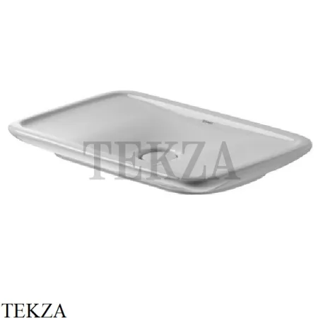 Duravit PuraVida Раковина накладная, без перелива 0370700000, белый глянец