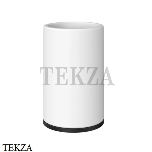 Gessi INCISO accessories Стакан настольный, композит белый 58531-299, Black XL