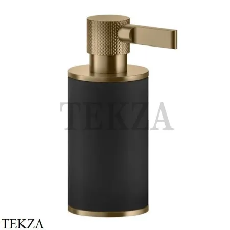 Gessi INCISO accessories Дозатор настольный для жидкого мыла, черный 58538-726, Warm Bronze Br.