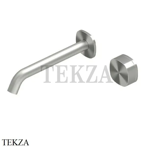 QuadroDesign Super Смеситель для раковины 210, внешняя часть, 22 11 AS, Brushed Stainless Steel