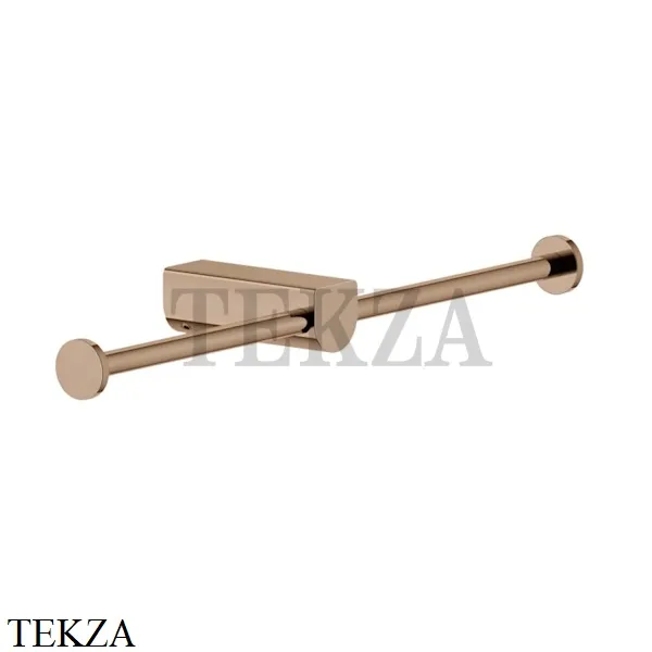 Gessi RILIEVO Держатель для туалетной бумаги двойной 59415-030, Copper глянец