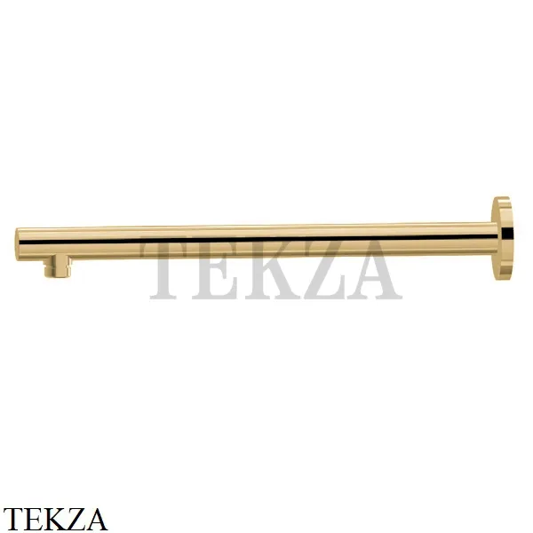 Newform Кронштейн для душа круглый настенный L=350 27670.35.099, Silky gold