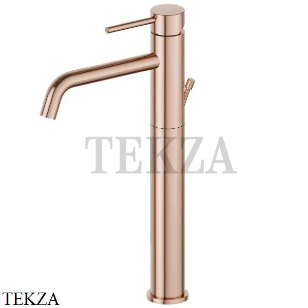 Newform XT Смеситель для раковины высокий, с донным клапаном 4204.58.061, PVD Copper bronze