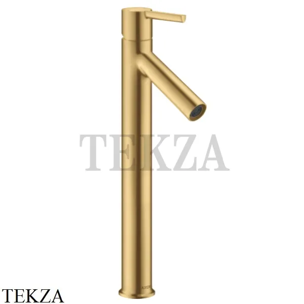 Axor Starck 250 Смеситель для раковины рычаговый, с донным клапаном 10103250, Brushed Gold