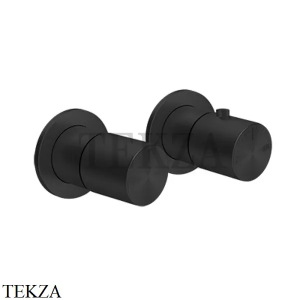 Gessi Habito UNITO Термостат для душа на 2 потока, внешняя часть 70034-299, Black XL