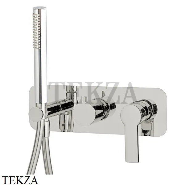 FIMA Carlo Frattini MAST Смеситель для душа, с гарнитуром, F3149WX2SN, Brushed nickel