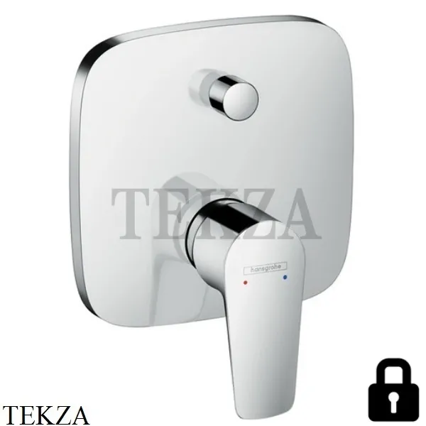 Hansgrohe Talis E Смеситель для душа с защитной комбинацией, внешняя часть 71474000, хром глянец