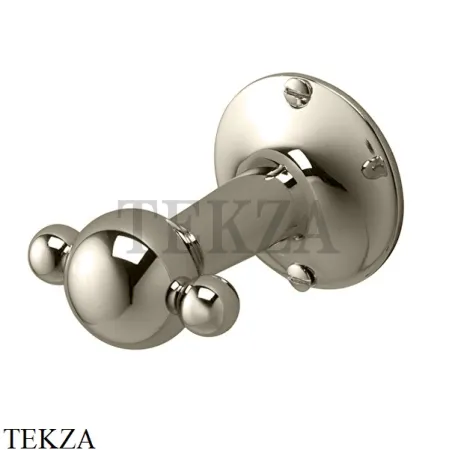 Devon&Devon NEW YORK Крючок для халата и полотенец NY113NKS, никель глянец