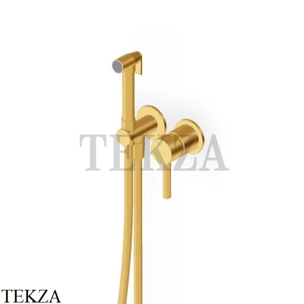 Zucchetti Гигиенический душ с отдельным смесителем ZP6417.C41, brushed gold