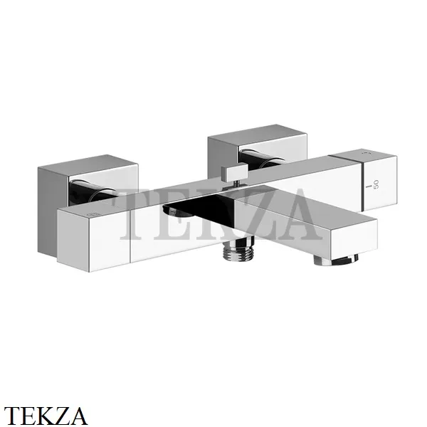 Gessi RETTANGOLO K Смеситель термостатический для ванны и душа 20111-031, хром глянец