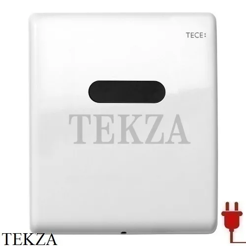 TECE Planus Панель смыва Питание от сети 9242355, белый матовый