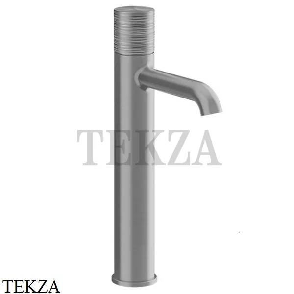 Gessi Habito TRAME Смеситель для раковины высокий, без донного клапана 70304-149, Finox Brushed Nickel