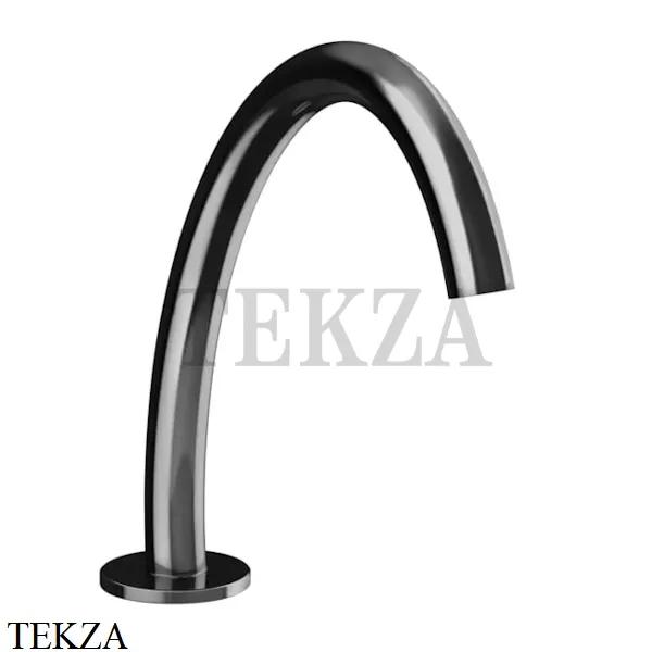 Gessi Origini MATERIC Излив для раковины на борт средний 66021-706, Black Metal PVD