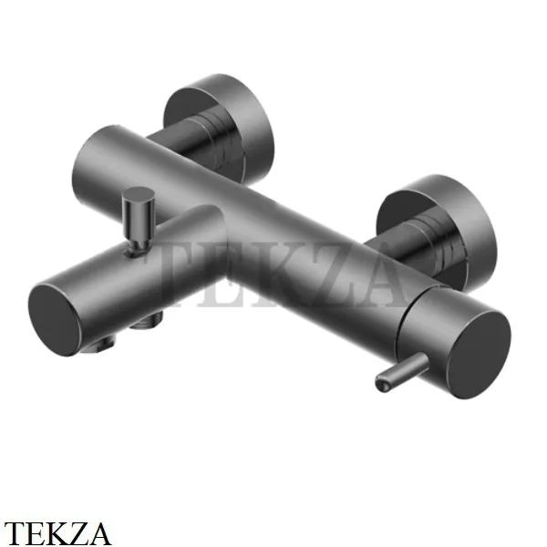 Ritmonio Diametro35 S Смеситель для ванны и душа с изливом Q0BA6030 BLX, Brushed Black Chrome