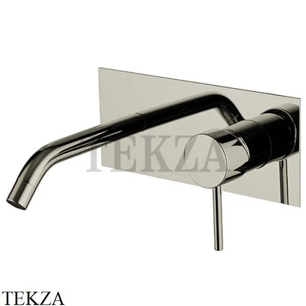 FIMA Carlo Frattini Spillo UP Смеситель для раковины на планке, внешняя часть F3051X5SN, Brushed nickel