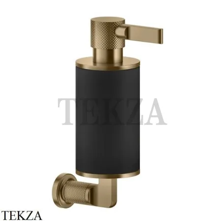 Gessi INCISO accessories Дозатор для жидкого мыла или лосьона, черный 58514-726, Warm Bronze Br.
