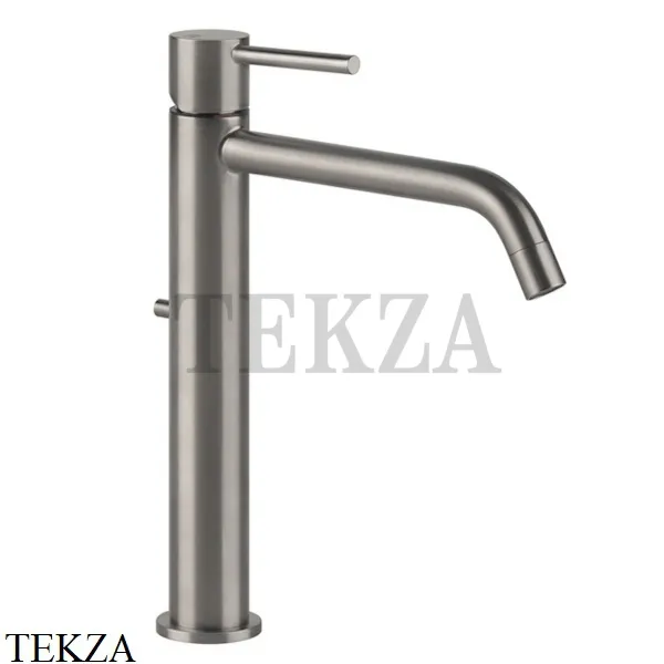 Gessi Emporio Via Tortona Смеситель для раковины высокий, с донным клапаном 18605-149, Finox Brushed Nickel